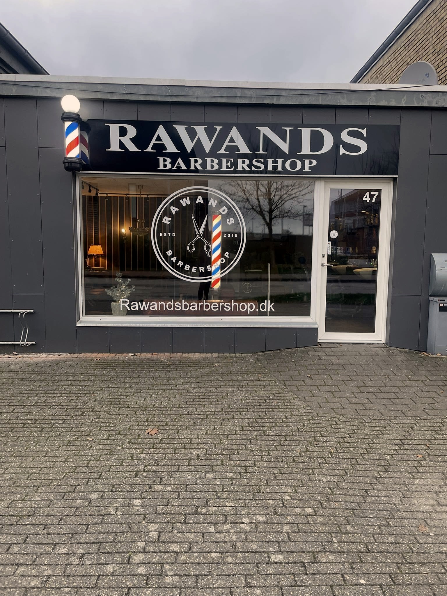 Rawands Barbershop på Struervej 47 i Holstebro